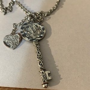 Key to my heart necklace, jewelry, 37”